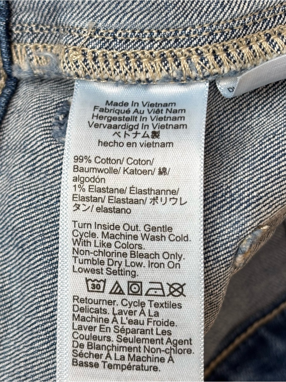 J. Crew Factory Sailor Patch Pocket Denim Short Size 30 Medium Wash Blue - Picture 10 of 11